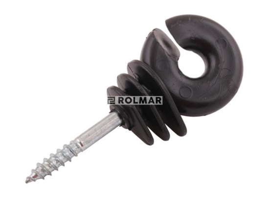 Izolator do drutu i plecionki z wkrętem do drewna ( sprzedawane po 250 ) 166844306