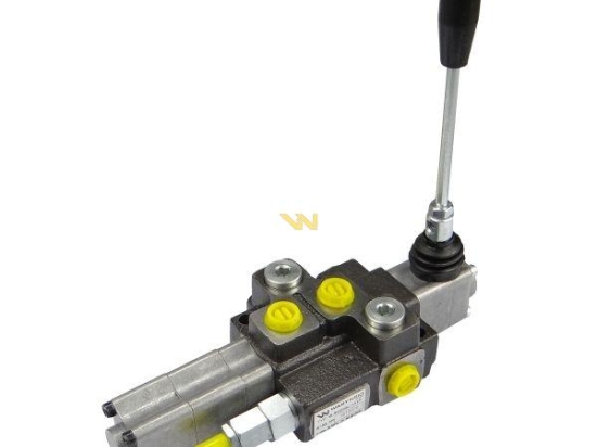 Rozdzielacz hydrauliczny 1-sekcyjny max przepływ 40L  z sekcją pływającą Waryński