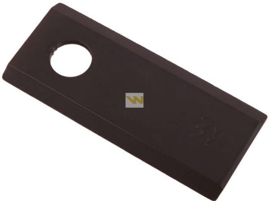 Nóż, nożyk kosiarka 114X48X4mm otwór 19 zastosowanie 1380-0027 JF-Stoll WARYŃSKI ( sprzedawane po 25 )