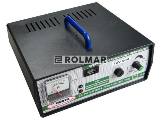 Prostownik 12V/20A Hertz