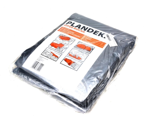 Plandeka SUPER MOCNA 2x3m (srebrna) gramatura 160g/m2