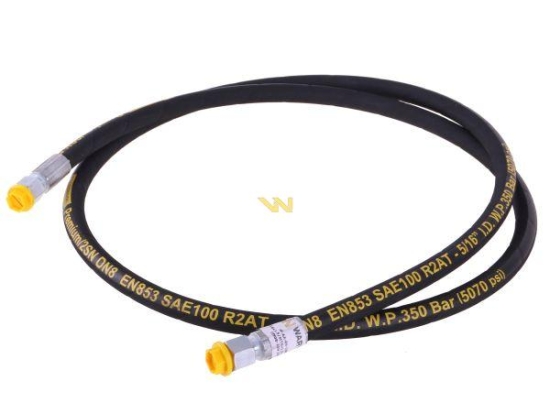 Przewód hydrauliczny 350 bar gwint M16x1.5 proste L-2000mm DN08-2SN (AA-08-2000; P11P11) 35.0MPa Waryński