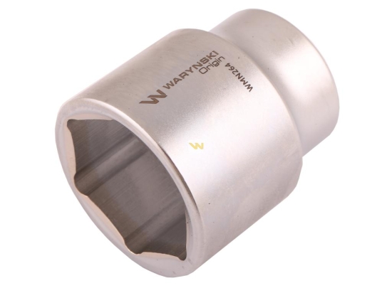 Nasadka sześciokątna 3/4". 42 mm. CrV50BV30. DIN 3124. Waryński
