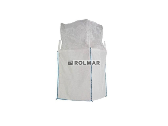 Worek BIG BAG 1000kg. 90x90x125. 4 uchwyty. kołnierz/ dół zamknięty