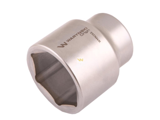 Nasadka sześciokątna 3/4". 46 mm. CrV50BV30. DIN 3124. Waryński