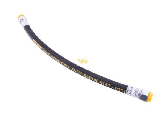 Przewód hydrauliczny 160 bar gwint M22x1.5 prosta płasko/prosta płasko  L-500mm DN12-1SN 16.0MPa Waryński