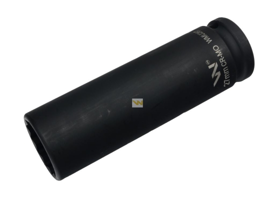 Nasadka udarowa 3/4" dwunastokątnaze stali CrMo 27mm bardzo długa D120 SLIM Waryński