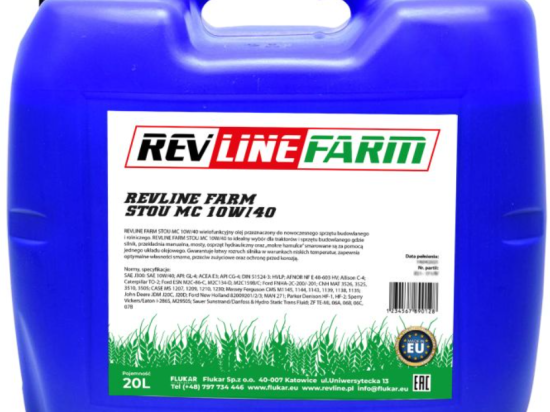 REVFARM STOU MC 10W40 20L
