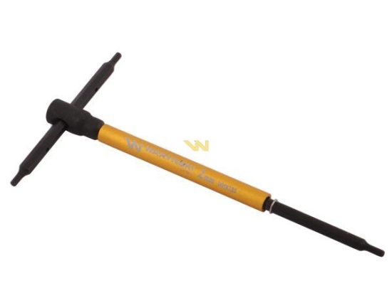 Klucz T ze spinnerem. HEX 2 mm Waryński
