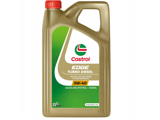 OLEJ CASTROL EDGE TURBO DIESEL 5W40 5L
