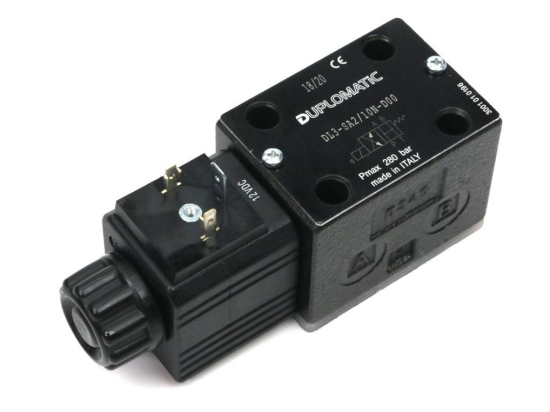 Rozdzielacz (elektrozawór) DL3-SA2/10N-D12 12V DC (cewka x 1) Compact 280bar. 50l/min (do Opryskiwacza) Duplomatic