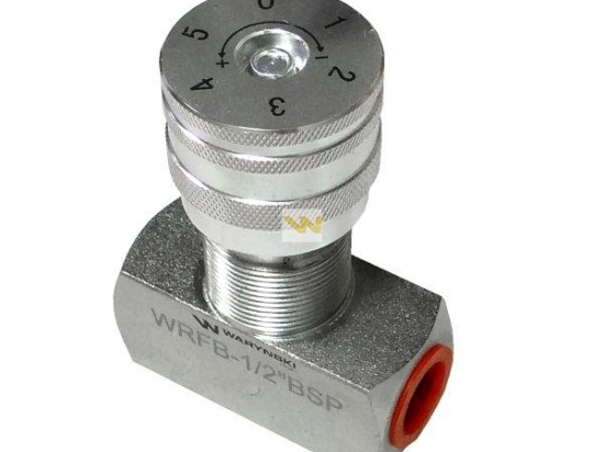 Zawór dławiący WRFB 90 1/2"BSP Waryński