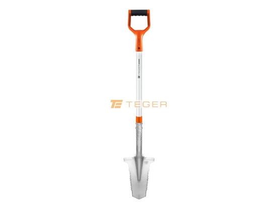 Szpadel zębaty na trzonku z włókna szklanego, (dł. 1150 mm) Extreme, Teger