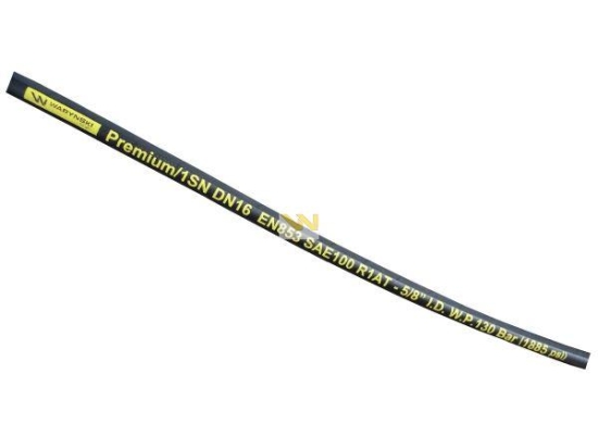 Wąż hydrauliczny do zakuwania DN16 1-oplotowy 130 Bar Waryński (sprzedawany po 25m)