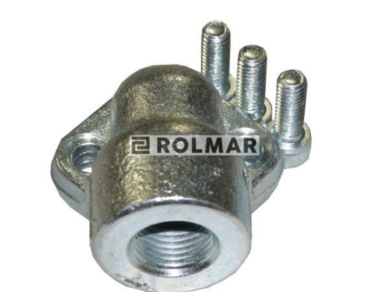 Adapter pompy hydraulicznej kątowy 1/2" 40 mm M8