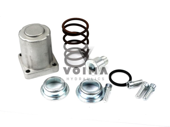 Kołpak rozdzielacza hydraulicznego dolny kompletny 120L VOIMA