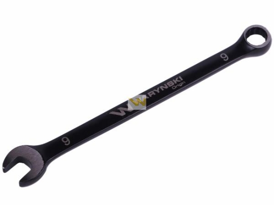 Klucz płasko-oczkowy 9 mm. CrV standard ASME B107-2010 Waryński