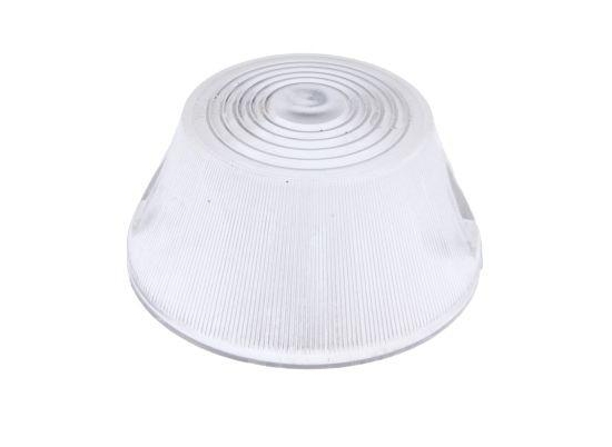 Klosz lampy obrysowej biały niski D-47/D-50 Przyczepa