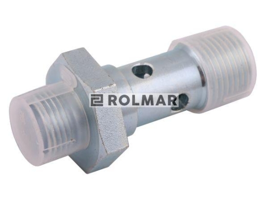 Śruba przelewowa mocująca 1/2"BSP x M18x1.5 (12L) (do zaworów krzyżowych. VAUOM WSC)