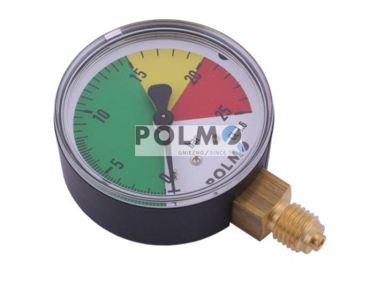 Manometr suchy M63 0-25 bar gwint M12x1.5 dolne przyłącze. Opryskiwacz POLMO