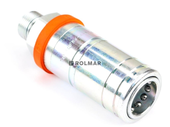 Szybkozłącze hydrauliczne gniazdo PUSH-PULL gwint zew.M22x1.5 seria 3CFHF (max.strumień 250 l/min) ISO-A oryginał Faster