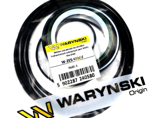 Zestaw uszczelnień do silników hydraulicznych orbitalnych serii WMV, Waryński