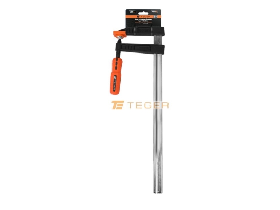 Ścisk stolarski śrubowy, TYP F  120x500 mm, Teger