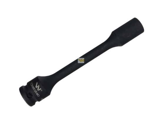 Nasadka udarowa 1/2", sześciokątna slim ze stali CrMo 13mm długość 150 mm, stosowane w mechanice do kluczy udarowych, Waryński