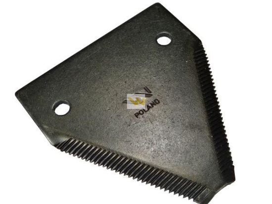 Nóż żniwny ostrza ząbkowane na wierzchu listwa nożowa zastosowanie 80365110 New Holland WARYŃSKI ( sprzedawane po 25 )