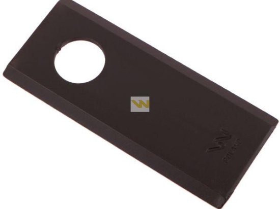 Nóż, nożyk kosiarka 108X46X3mm otwór 21 zastosowanie 108D Galfre WARYŃSKI ( sprzedawane po 25 )