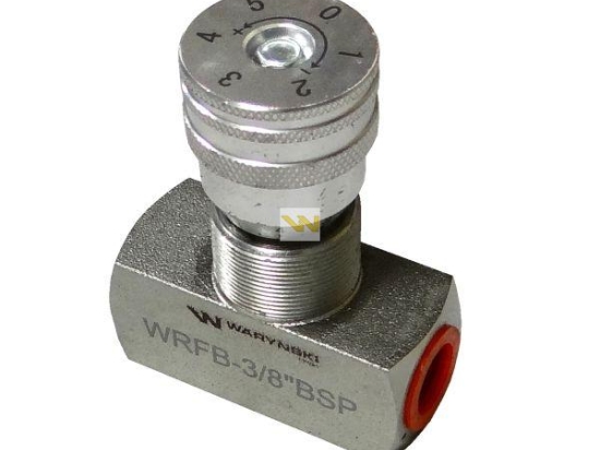 Zawór dławiący WRFB 90 3/8"BSP Waryński