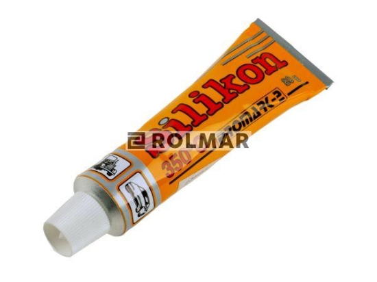 Silikon uszczelniająco-klejący 350 C 80 ml Czarny