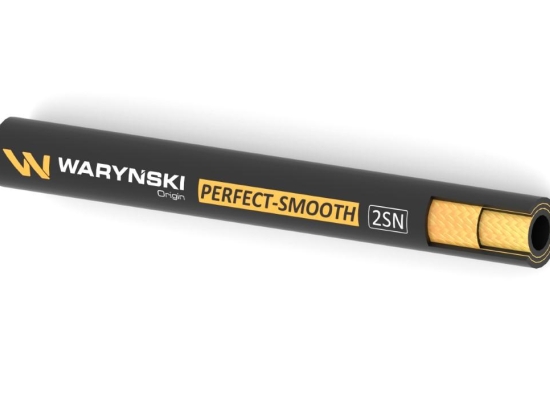 Wąż hydrauliczny do zakuwania PERFECT-SMOOTH 2SN DN25 2-oplotowy 165 Bar Waryński (sprzedawany po 25m)