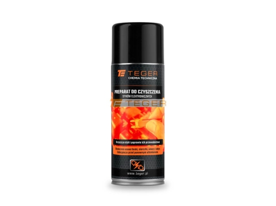 Preparat do czyszczenia styków elektronicznych, 400ml, Teger