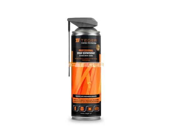 Smar serwisowy do okuć okien i drzwi PROFESSIONAL z aplikatorem EVO, 500ml, Teger