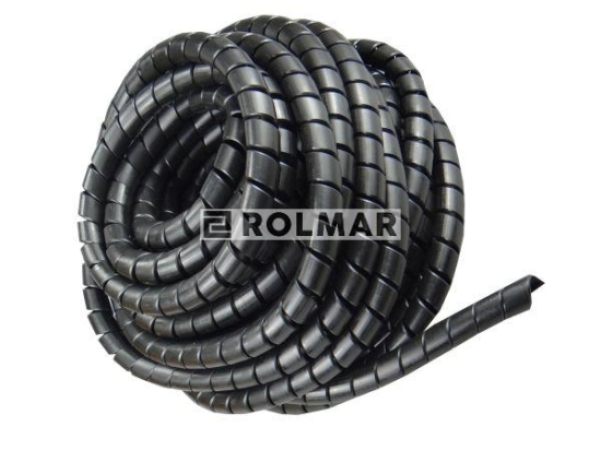 Osłona spiralna na węże hydrauliczne SGX-40 (Zakres: 33-44mm) czarna (sprzedawane po 20) 20m