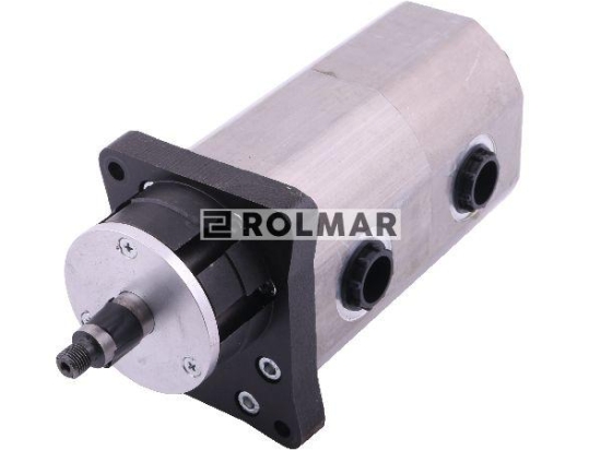 Pompa hydrauliczna podwójna Lewa PZS-KP-25-16 (nowy typ) 19/16 cm3/obr (505899600/NT; 5058/99-600; PZW2-KP-25/16) BIZON REKORD