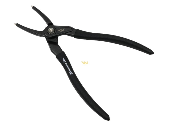 Specjalistyczne szczypce do pierścieni osadczych, 228 mm wewnętrzne proste 9", do prac w mechanice, Waryński