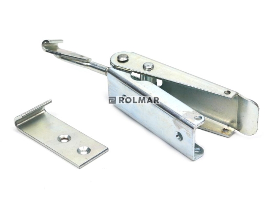 Spinacz. zaczep. zamek burty uniwersalny. 110 mm - 185 mm x 27 mm. z możliwością regulacji za pomocą gwintu