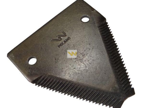 Nóż żniwny ostrza ząbkowane na wierzchu listwa nożowa zastosowanie 84429103 New Holland WARYŃSKI ( sprzedawane po 25 )