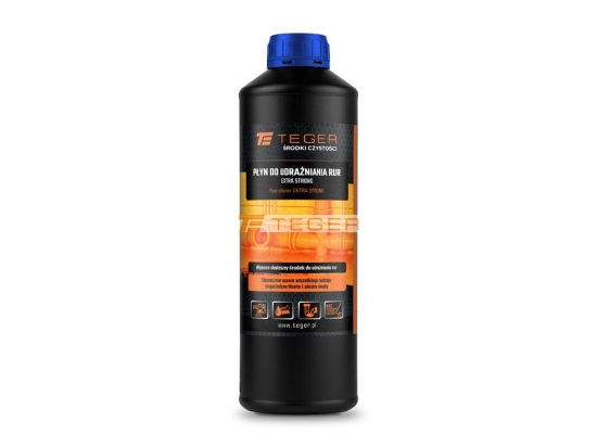Płyn do udrażniania rur EXTRA STRONG 1 kg / TEGER