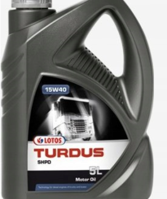 Olej mineralny Lotos Turdus SHPD 5 l 15W-40