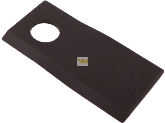 Nóż. nożyk kosiarka prawy 108x48x4mm otwór 21 zastosowanie 434972 Pottinger WARYŃSKI ( sprzedawane po 25 )