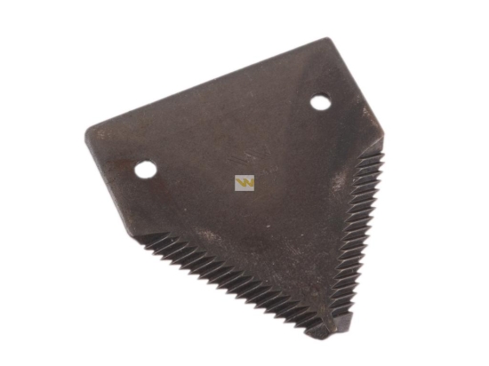 Nóż żniwny 83x76x2.7mm otwór 5.5 zastosowanie 80309197 New Holland WARYŃSKI ( sprzedawane po 25 )