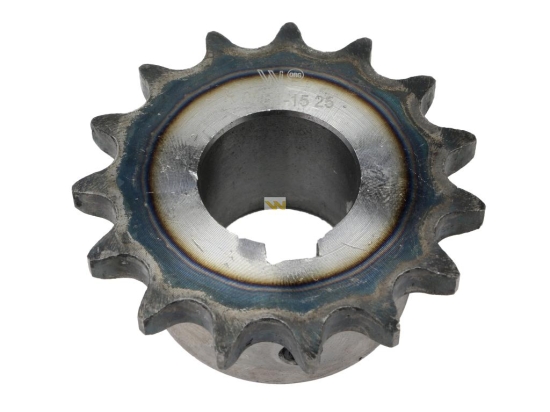 Koło łańcuchowe, hartowane 08B1 (R1 1/2) Z-18 otwór 28mm, Waryński