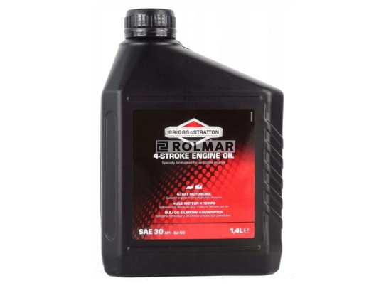 Olej do kosiarek. silników czterosuwowych. 4T Briggs and Stratton SAE30 1400ml