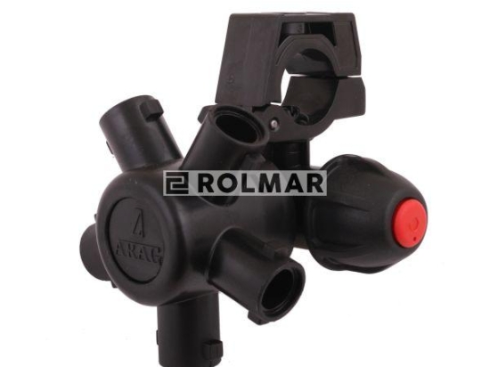 Oprawa rozpylaczy dysz 5-drożna 25mm na otwór 10mm bez kołpaka opryskiwacz Arag ( sprzedawane 5 )