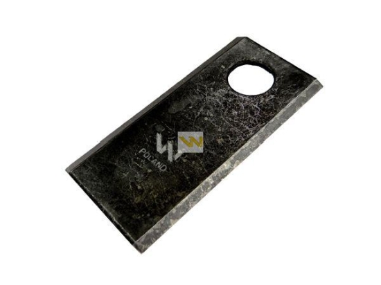 Nóż, nożyk kosiarka rotacyjna 102x48x3mm zastosowanie Samasz WARYŃSKI ( sprzedawane po 25 ) 