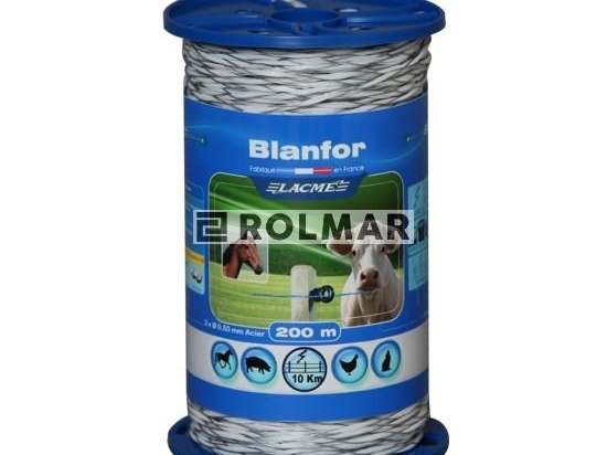Plecionka Blanfor biała 2 mm 200m Lacme