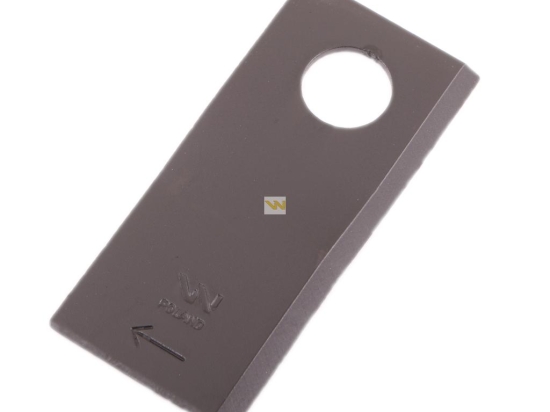 Nóż. nożyk kosiarka prawy 108X50X3mm otwór 21 zastosowanie RF 108/3 Famarol WARYŃSKI ( sprzedawane po 25 )